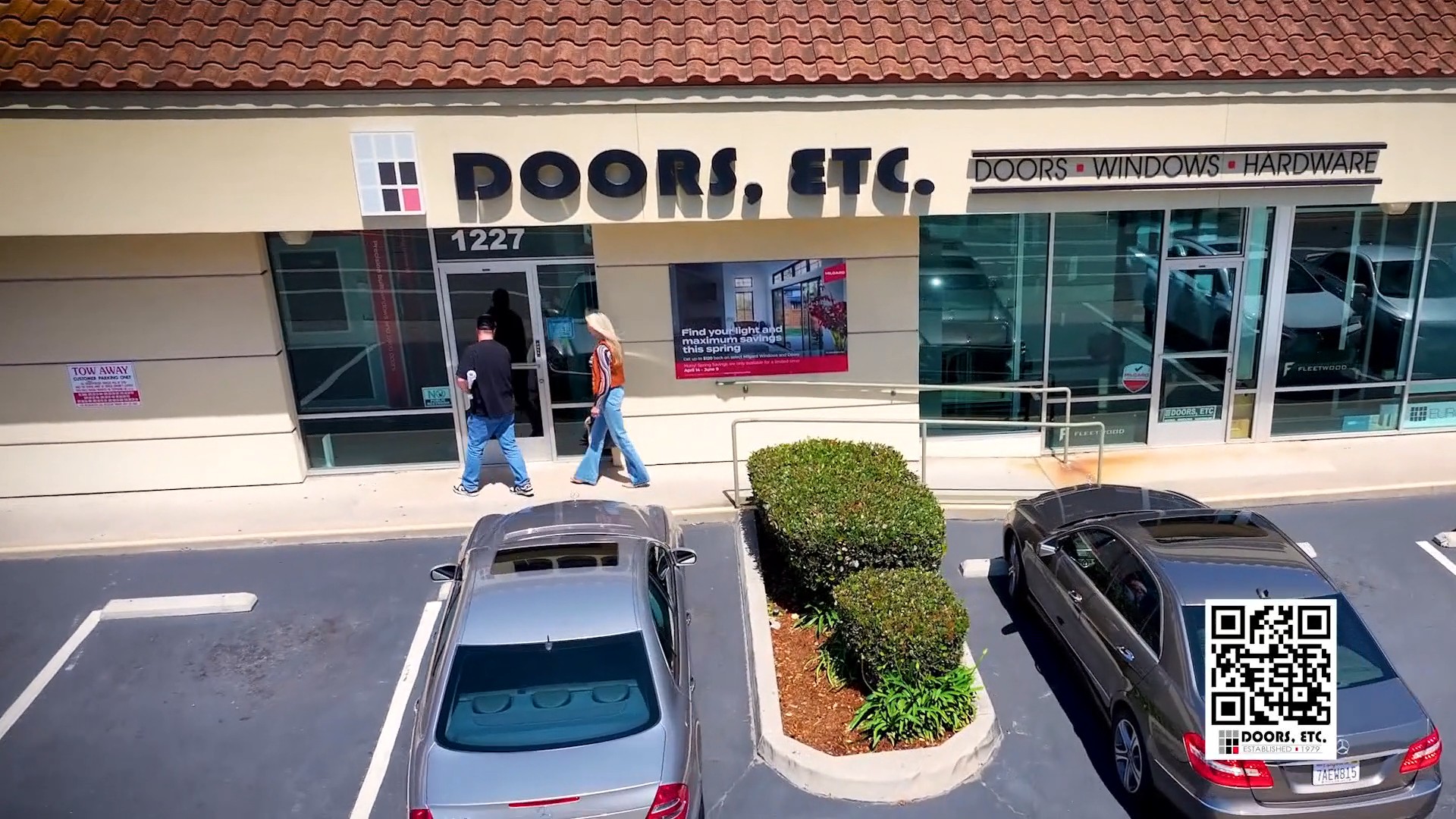 The Doors Etc showroom at 1227 Morena Boulevard in San Diego